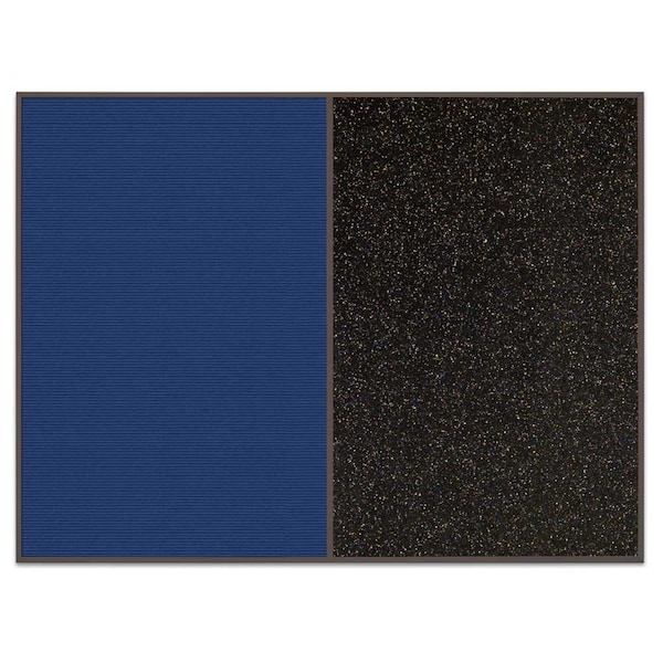 Sliding Door Indoor Enclosed Corkboard, 9